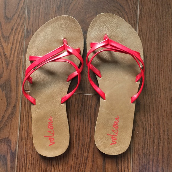 volcom strappy sandals
